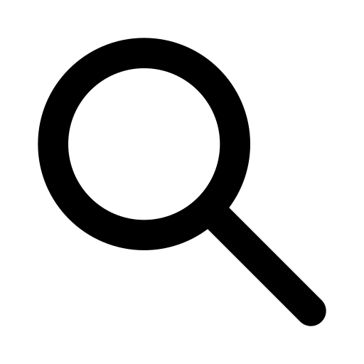 Magnifying glass search icon